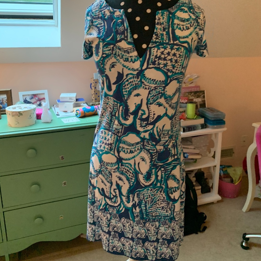 Lilly Pulitzer Elephant Dress